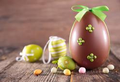 A Pasqua mangeremo più di 15 milioni di uova di cioccolato