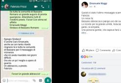 Fabrizio Frizzi sarà sepolto a Bassano Romano: il Sindaco mostra il suo ultimo Whatsapp