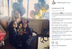 Compleanno a Disneyland per Mariah Carey e i suoi gemelli