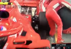 Raikkonen investe un suo meccanico durante il pit stop: incidente in Formula Uno