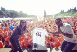 L'energia di Radio 105 e Ylenia alla Maratona Roma: guarda le foto della festa post-gara