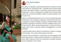 La commovente lettera del Professore, dopo il suicidio dell'universitaria a Napoli 