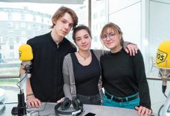 Sofia Viscardi, Margherita Morchio e Matteo Oscar Giuggioli a 105 Mi Casa: le foto