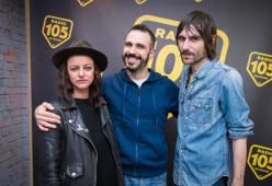 Francesco Bianconi e Rachele Bastreghi dei Baustelle a 105 Night Express