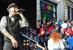 J-Ax fa il pienone all'inaugurazione del suo negozio di cannabis legale