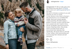 Non svelano il sesso del figlio/a: “Aspetteremo che scelga da solo/a in quale dei due identificarsi”