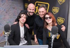 Elena Sofia Ricci e Guglielmo Poggi: i "Tuttofare" ospiti a 105 Friends