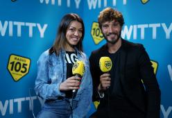 Stefano De Martino con Ylenia nel backstage di Amici 17