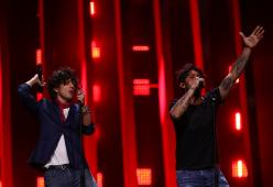Ermal Meta e Fabrizio Moro all'Eurovision: guarda l'anteprima della loro esibizione e le foto delle prove