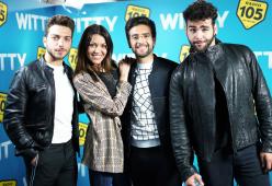 Il Volo con Ylenia nel backstage di Amici 17