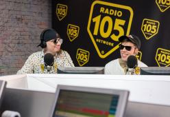 J-Ax e Fedez a 105 Mi Casa: guarda le foto più belle dell'intervista