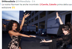 Mini reunion delle Fifth Harmony ai Billboard Awards