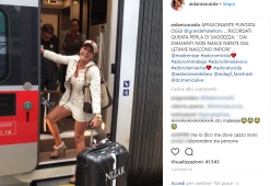 Aida Nizar urla sul treno e i controllori restano senza parole