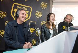 Claudio Amendola, Silvia D'Amico e Simone Spada a 105 Mi Casa: le foto