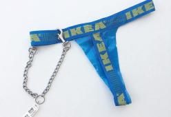 La tendenza moda dell'estate è la borsa Ikea rivisitata