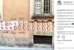 Invasione di capezzoli a Pavia: perché la città è tappezzata da foto di seni?