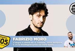 RadioCity Milano 2018: Fabrizio Moro in diretta a 105 Night Express