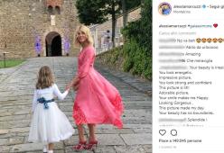 Alessia Marcuzzi: scatenata alle nozze dell'ex Simone Inzaghi 