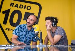 Maccio Capatonda e Luigi Di Capua a 105 Mi Casa: le foto dell'intervista