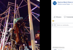 Montagne russe deragliano: tragedia al luna park