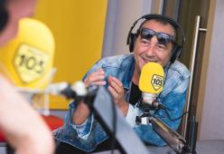 Luca Carboni a 105 Mi Casa: le foto dell'intervista