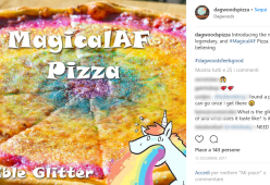 In California nasce la pizza glitter: pronti a provarla?