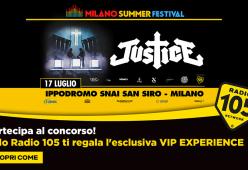 Partecipa al concorso e prova a vincere una "Vip Experience" al concerto dei Justice