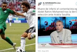 L’Egitto perde al Mondiale, opinionista tv muore d’infarto 
