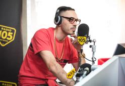 Marracash a 105 Mi Casa: le foto dell'intervista