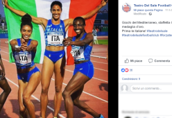 Ecco le atlete azzurre che hanno trionfato nella staffetta durante i Giochi del Mediterraneo
