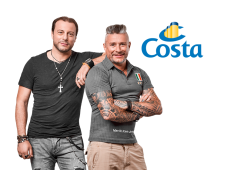 105 WEEKEND - Paolino e Martin - In diretta da Genova