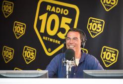 Giovanni Floris a 105 Friends: le foto dell'intervista