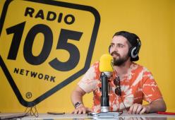 Frah Quintale a 105 Mi Casa: le foto dell'intervista