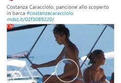Costanza Caracciolo e Christian Vieri aspettano un bimbo: ecco la prima foto del pancione