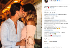 Cristina Chiabotto e il bacio “social” al suo bel Marco Roscio