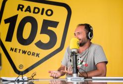 Gianluca Di Marzio e le sue chicche di calciomercato a 105 Mi Casa: le foto dell'intervista