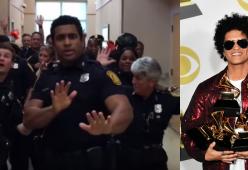 Il lip sync dei poliziotti su "Uptown Funk" di Bruno Mars è perfetto: il loro video diventa virale