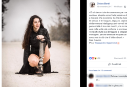 Chiara Bordi: prima ragazza a partecipare a Miss Italia con una protesi alla gamba
