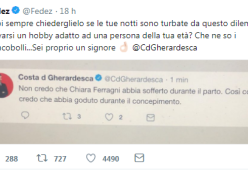Lite sui social tra Fedez e Costantino della Gherardesca