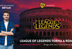 Radio 105 vi aspetta a Roma per le finali italiane di League of Legends