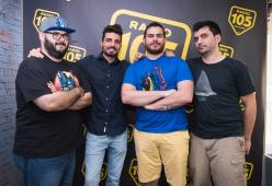 Lorenzo Fantoni a 105 WAG: le foto dell'intervista