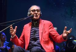 Preoccupazione per la salute di Franco Battiato: la dedica dell'amico Roberto Ferri allarma i fan