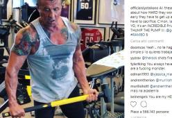 Sylvester Stallone si allena per "Rambo 5"