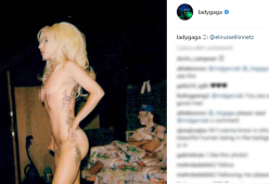 Lady Gaga senza veli su Instagram per i dieci anni di carriera
