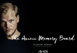 Il sito web di Avicii diventa un memoriale