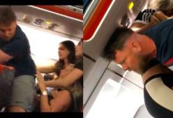 Balla la lap dance nuda: in aereo si scatena la rissa