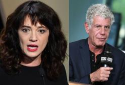 Asia Argento: la Cnn cancella gli episodi dello show di Bourdain in cui compariva l’attrice