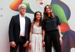 La figlia di Pietro Taricone per la prima volta sul Red Carpet