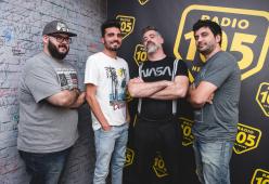 Emilio Cozzi ospite di 105 WAG: le foto dell'intervista