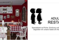 In Germania c'è un ristorante che vieta l'ingresso ai bambini 